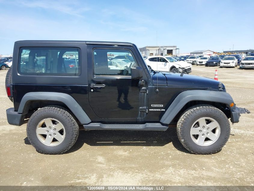 2011 Jeep Wrangler Sport VIN: 1J4AA2D11BL613384 Lot: 12005689