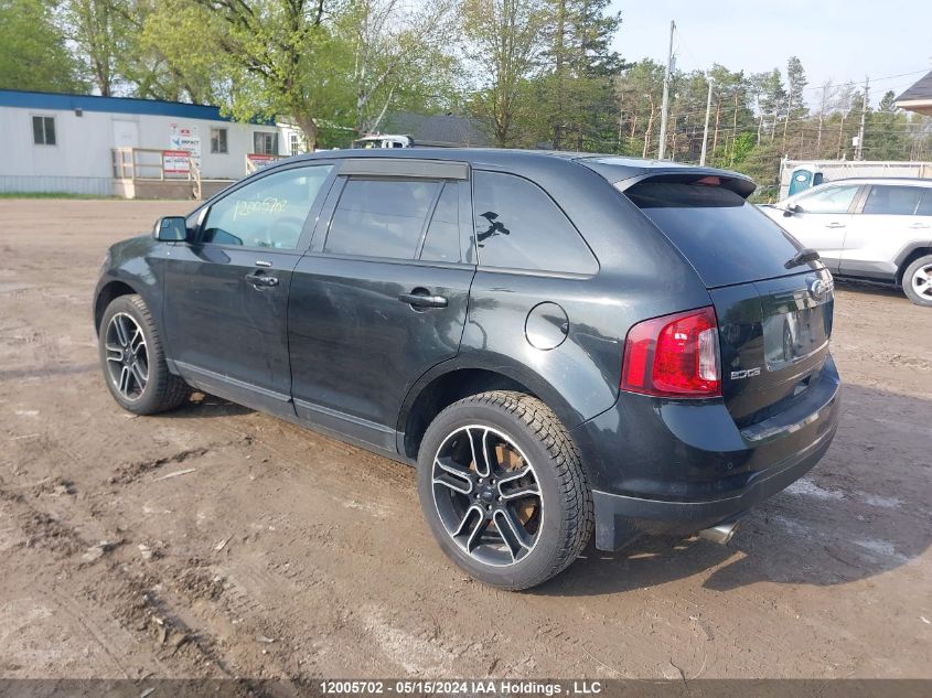 2014 Ford Edge Sel VIN: 2FMDK4JC6EBA00081 Lot: 12005702