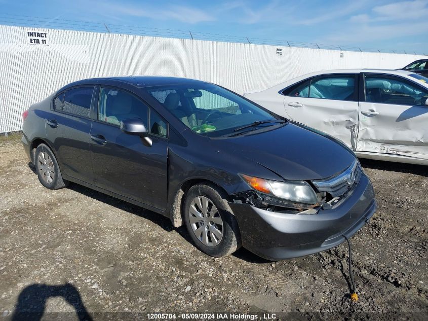 2012 Honda Civic Sdn VIN: 2HGFB2F4XCH056846 Lot: 12005704