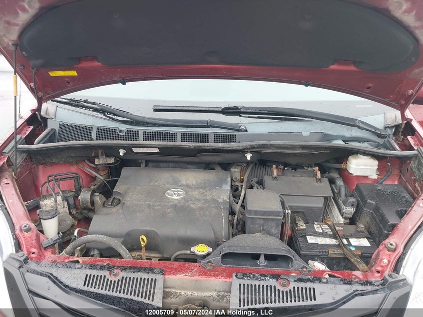 2013 Toyota Sienna VIN: 5TDZK3DC0DS345720 Lot: 12005709