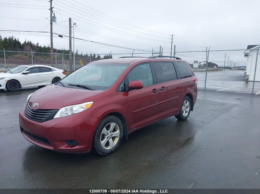 2013 Toyota Sienna VIN: 5TDZK3DC0DS345720 Lot: 12005709