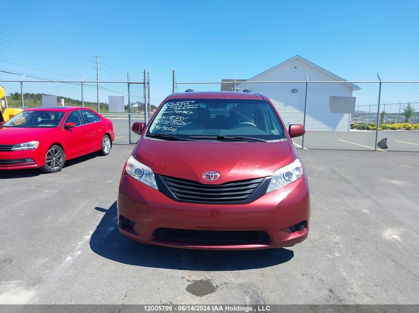 2013 Toyota Sienna VIN: 5TDZK3DC0DS345720 Lot: 12005709