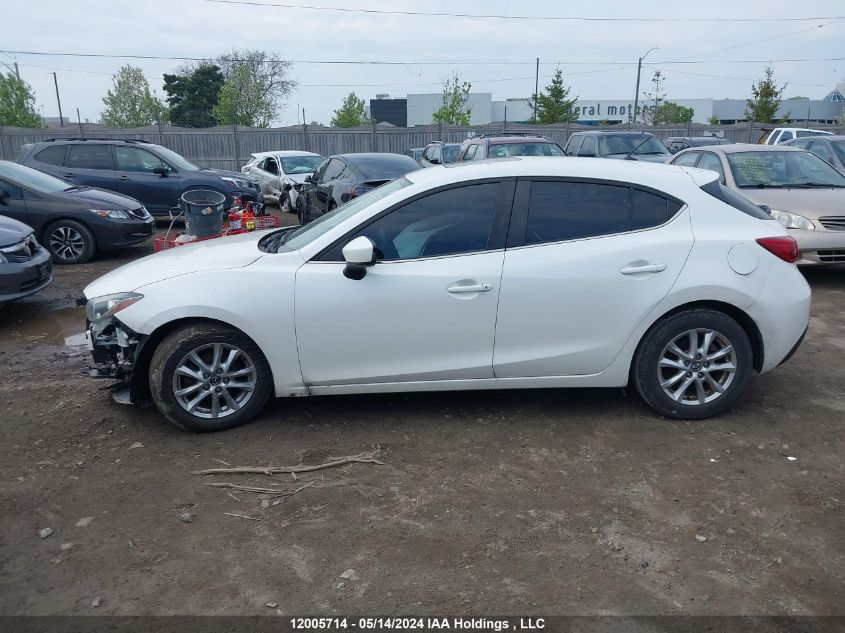 2014 Mazda Mazda3 VIN: JM1BM1L70E1153362 Lot: 12005714