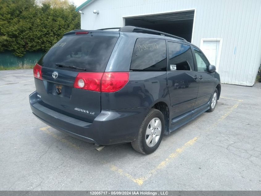 2008 Toyota Sienna Ce/Le VIN: 5TDZK23C48S216364 Lot: 12005717