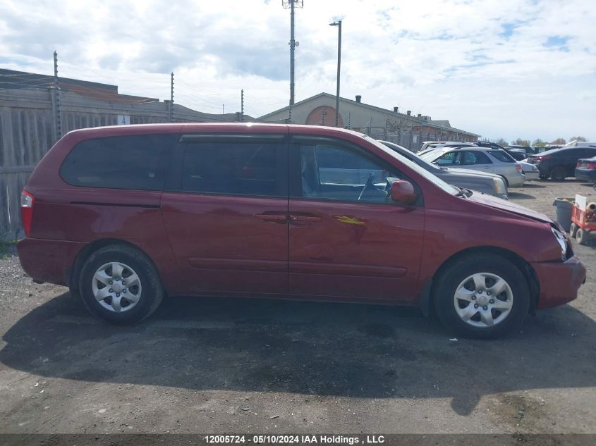 2007 Kia Sedona VIN: KNDMB233276185141 Lot: 12005724