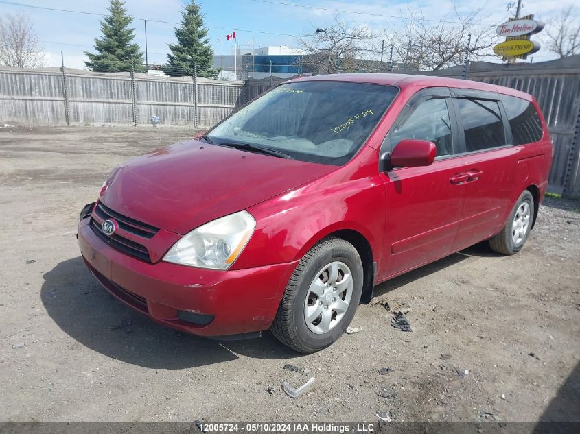 2007 Kia Sedona VIN: KNDMB233276185141 Lot: 12005724