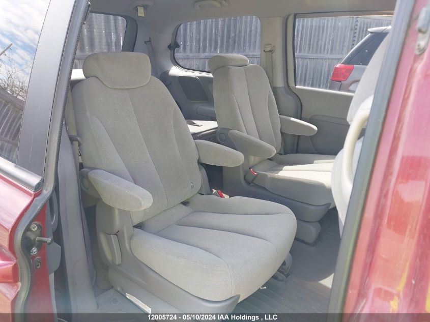 2007 Kia Sedona VIN: KNDMB233276185141 Lot: 12005724