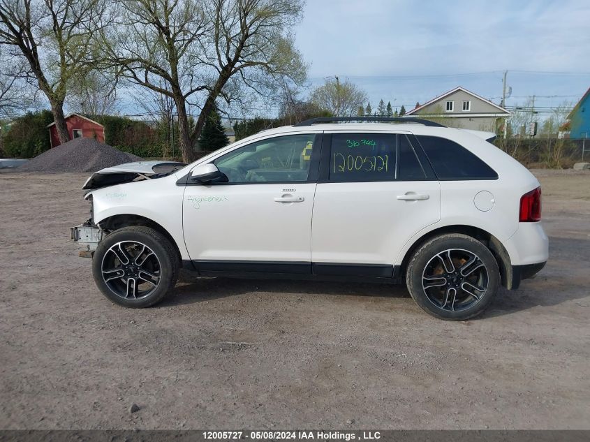 2014 Ford Edge Sel VIN: 2FMDK4JC9EBB69558 Lot: 12005727
