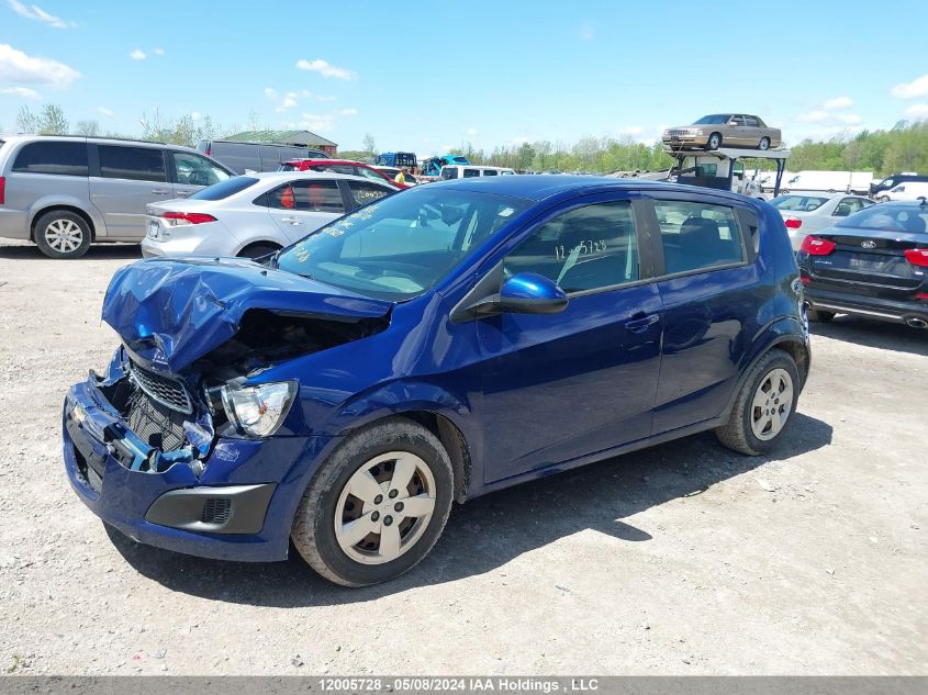 2014 Chevrolet Sonic VIN: 1G1JA6SH2E4125629 Lot: 12005728