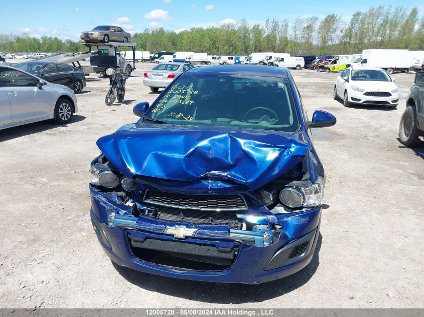 2014 Chevrolet Sonic VIN: 1G1JA6SH2E4125629 Lot: 12005728