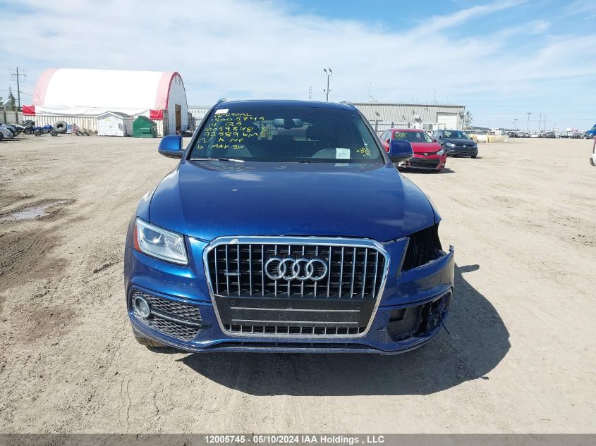 2014 Audi Q5 VIN: WA1WFCFP0EA059348 Lot: 12005745