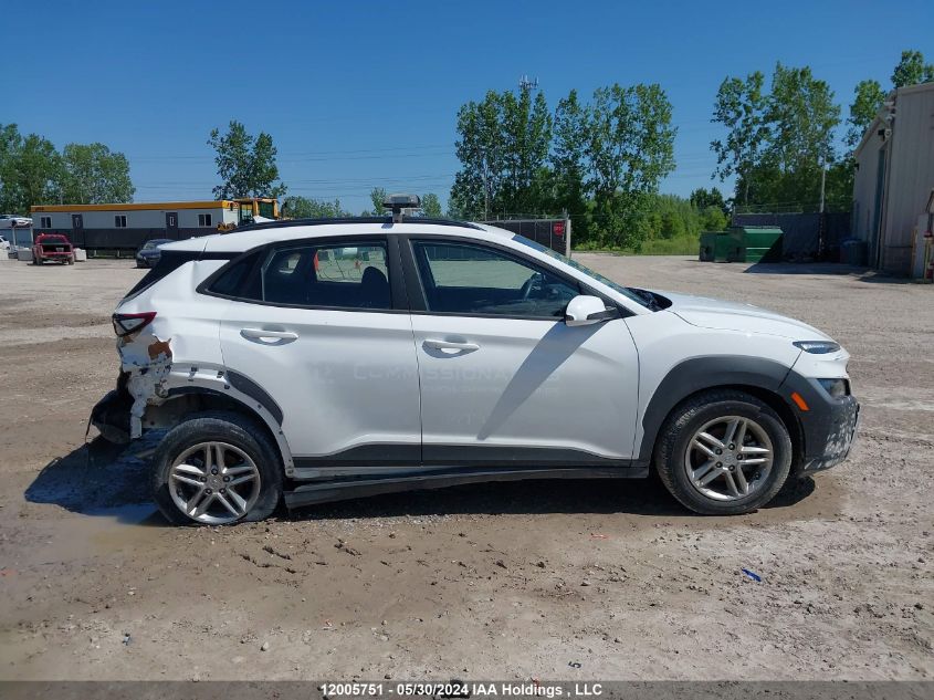 2022 Hyundai Kona VIN: KM8K12AB7NU876559 Lot: 12005751