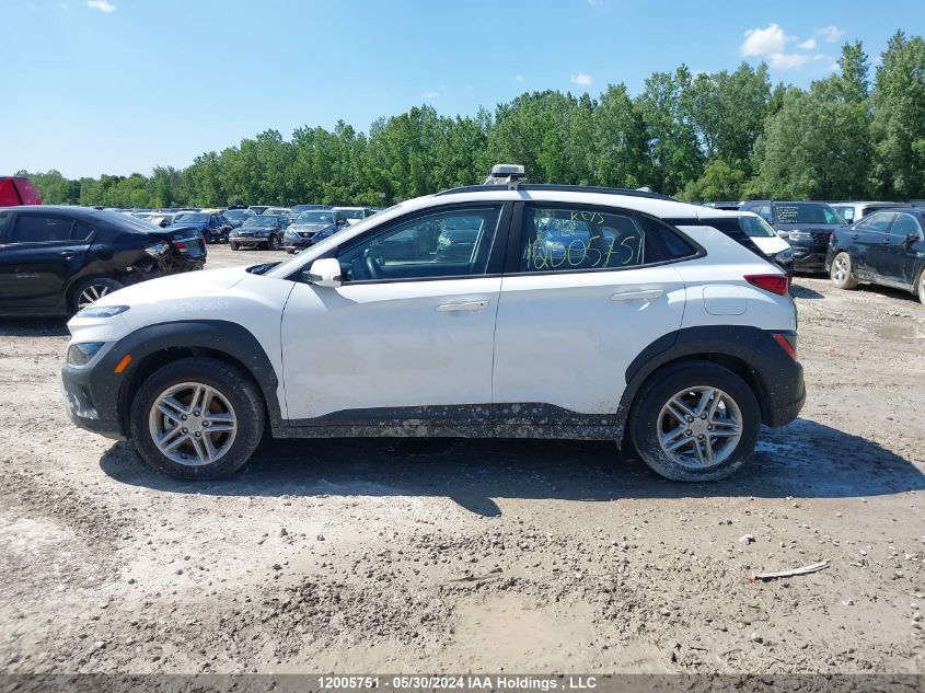 2022 Hyundai Kona VIN: KM8K12AB7NU876559 Lot: 12005751