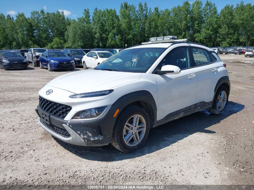 2022 Hyundai Kona VIN: KM8K12AB7NU876559 Lot: 12005751