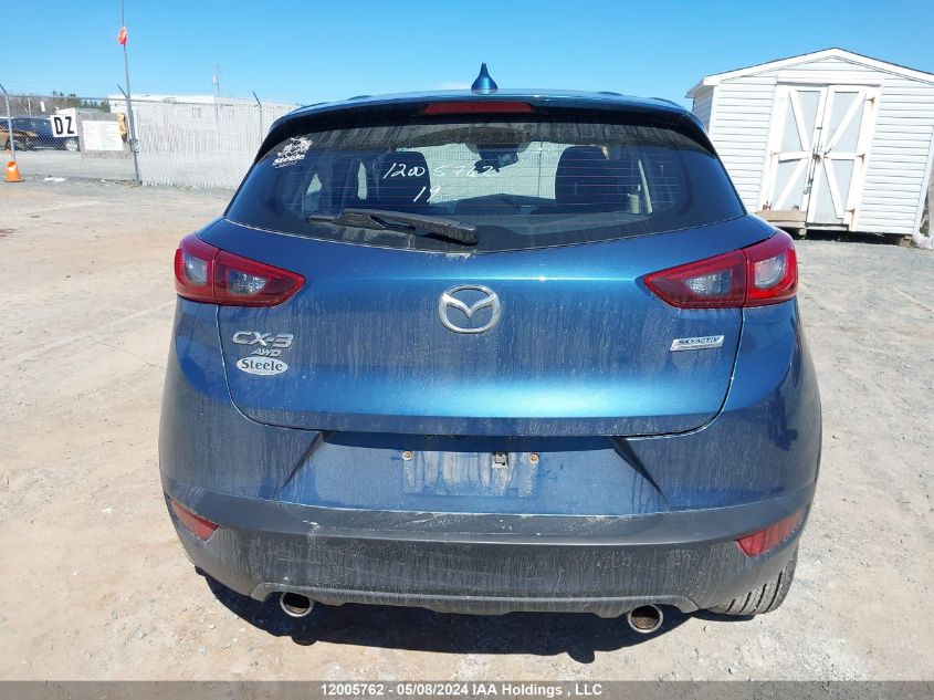 2019 Mazda Cx-3 VIN: JM1DKFC73K0442586 Lot: 12005762