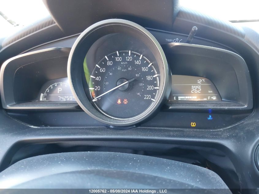 2019 Mazda Cx-3 VIN: JM1DKFC73K0442586 Lot: 12005762