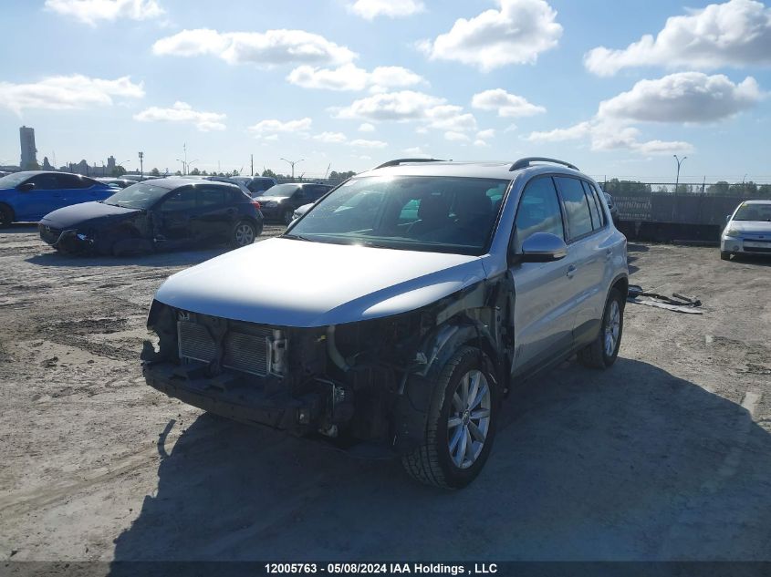 2017 Volkswagen Tiguan VIN: WVGNV7AX1HK036920 Lot: 12005763