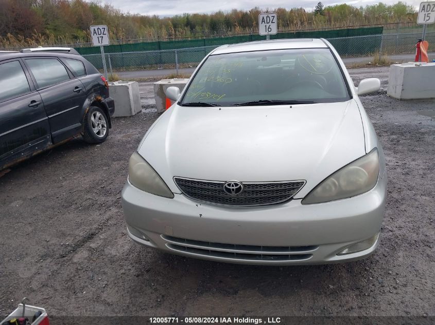 2003 Toyota Camry Le/Xle VIN: JTDBF30K930112360 Lot: 12005771