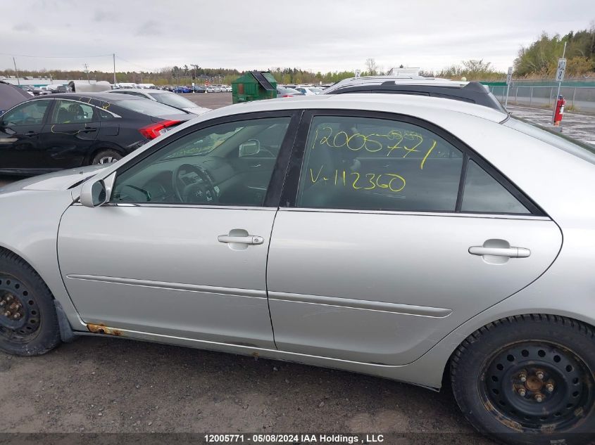 2003 Toyota Camry Le/Xle VIN: JTDBF30K930112360 Lot: 12005771