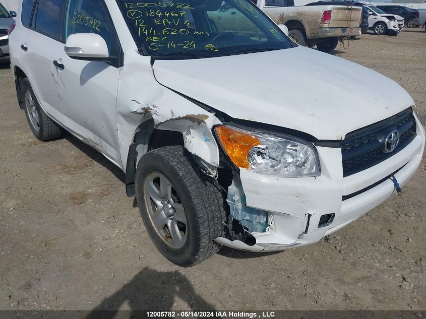 2012 Toyota Rav4 VIN: 2T3BF4DV5CW184467 Lot: 12005782