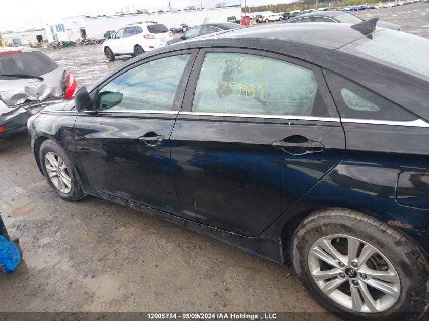 2011 Hyundai Sonata Gls VIN: 5NPEB4AC2BH283989 Lot: 12005784