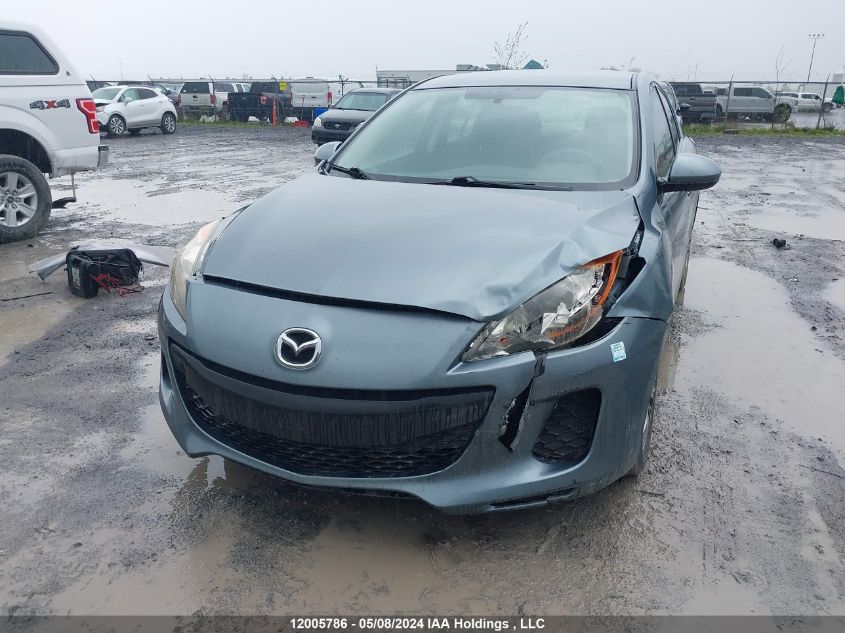 2012 Mazda 3 I VIN: JM1BL1UF0C1523926 Lot: 12005786