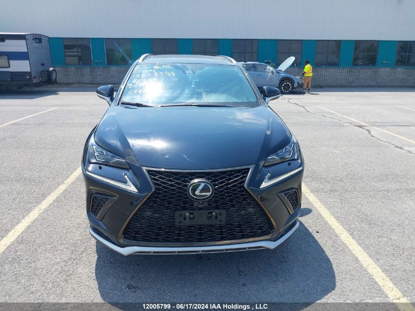 2020 Lexus Nx 300 F-Sport VIN: JTJSARDZ3L5004793 Lot: 12005799