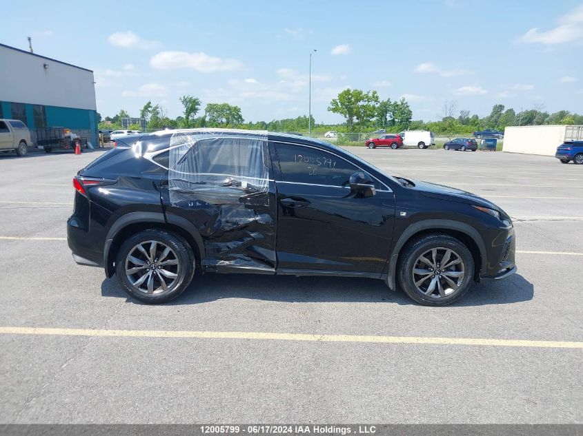 2020 Lexus Nx 300 F-Sport VIN: JTJSARDZ3L5004793 Lot: 12005799