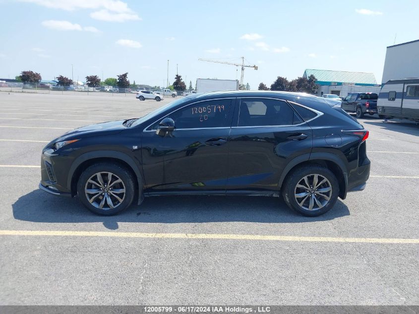 2020 Lexus Nx 300 F-Sport VIN: JTJSARDZ3L5004793 Lot: 12005799