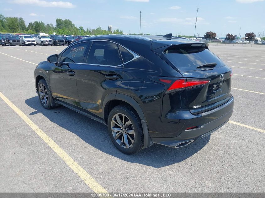 2020 Lexus Nx 300 F-Sport VIN: JTJSARDZ3L5004793 Lot: 12005799