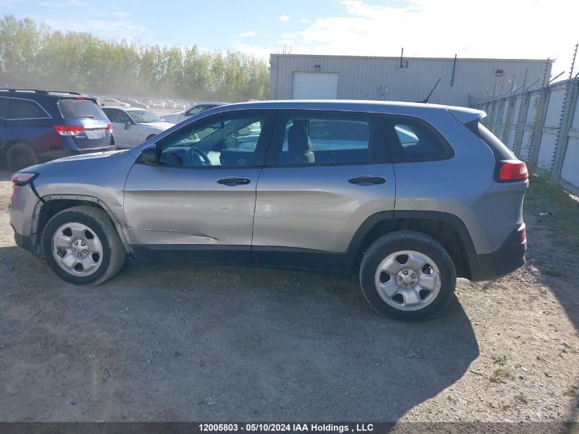 2016 Jeep Cherokee Sport VIN: 1C4PJLAB8GW303743 Lot: 12005803