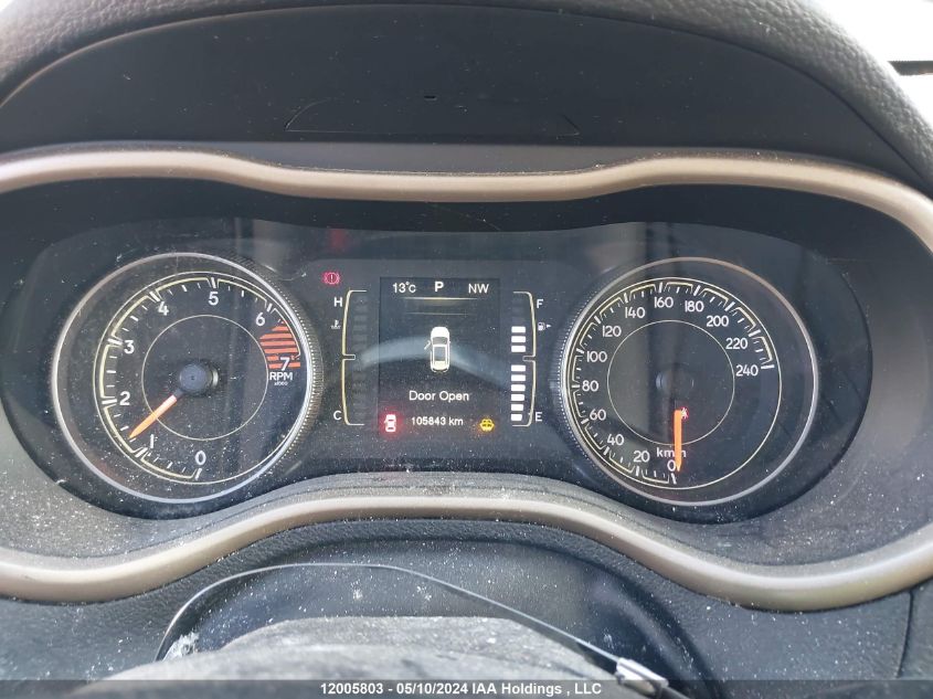 2016 Jeep Cherokee Sport VIN: 1C4PJLAB8GW303743 Lot: 12005803