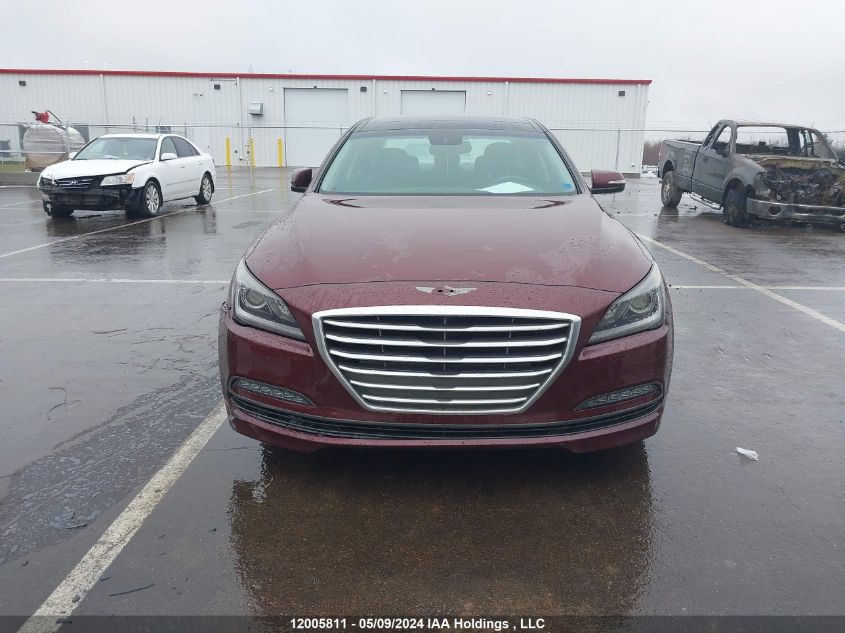 2016 Hyundai Genesis 3.8L VIN: KMHGN4JE4GU115457 Lot: 12005811