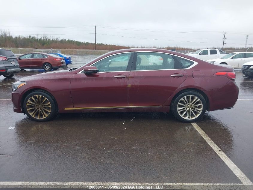 2016 Hyundai Genesis 3.8L VIN: KMHGN4JE4GU115457 Lot: 12005811