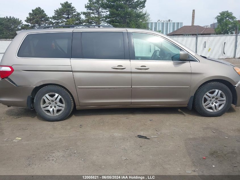 2007 Honda Odyssey Touring VIN: 5FNRL38847B511748 Lot: 12005821