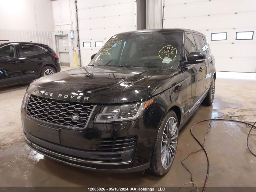 2020 Land Rover Range Rover VIN: SALGS5SE2LA576047 Lot: 12005826