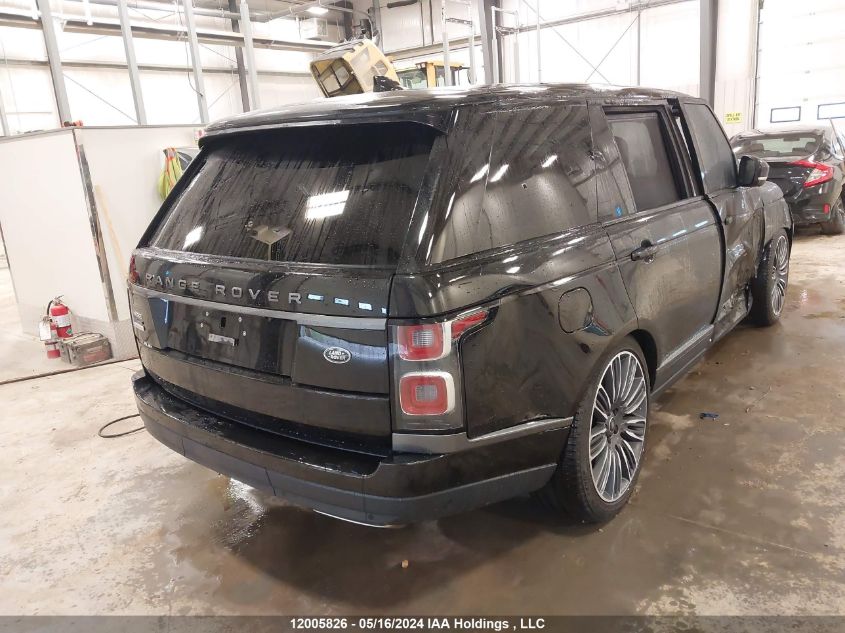 2020 Land Rover Range Rover VIN: SALGS5SE2LA576047 Lot: 12005826