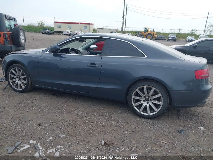 2011 Audi A5 Premium Plus VIN: WAULFAFR5BA075861 Lot: 12005827