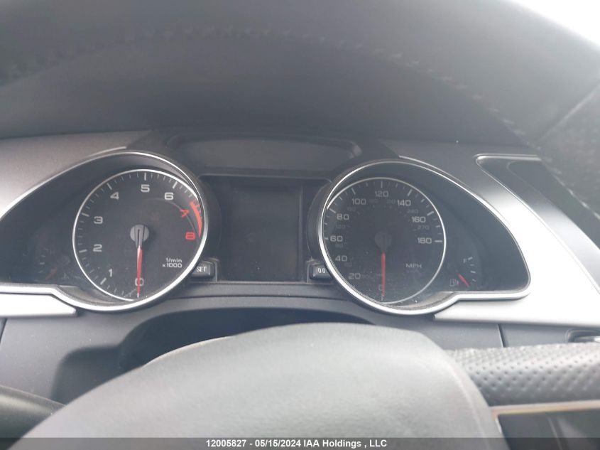 2011 Audi A5 Premium Plus VIN: WAULFAFR5BA075861 Lot: 12005827