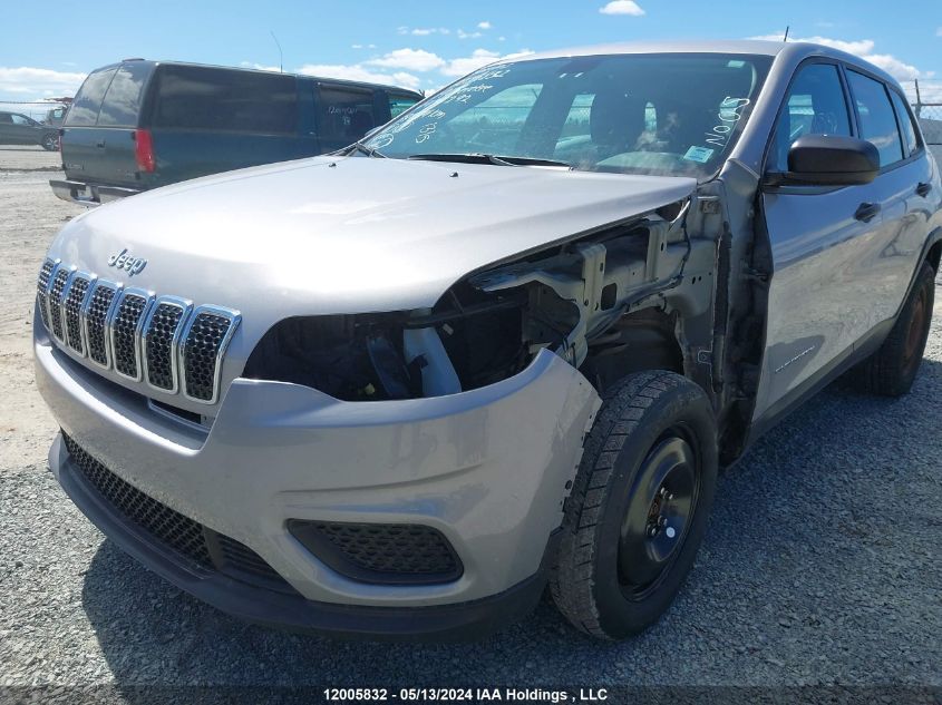 2019 Jeep Cherokee Sport VIN: 1C4PJMAXXKD436297 Lot: 12005832