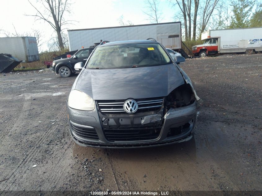 2009 Volkswagen Jetta Wagon VIN: 3VWKL81K69M261414 Lot: 12005833