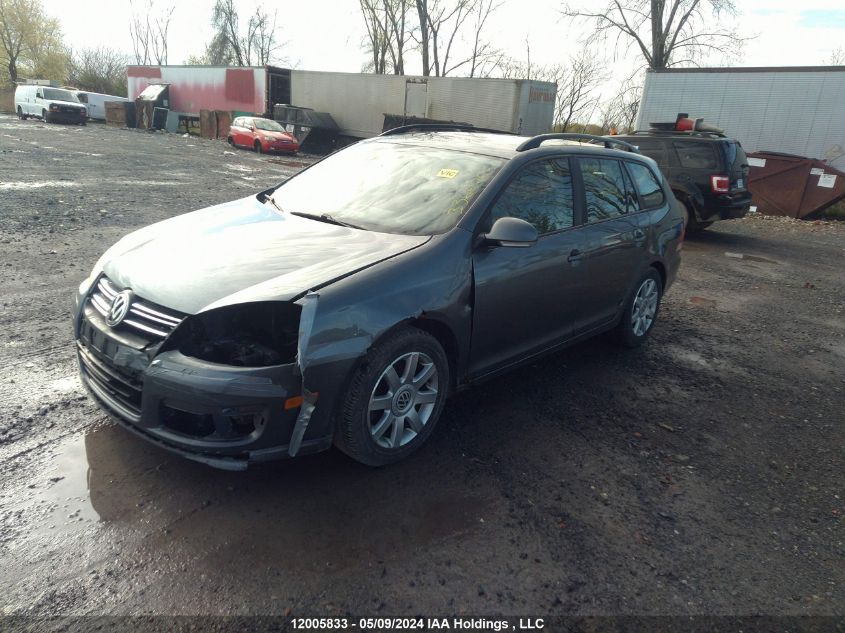 2009 Volkswagen Jetta Wagon VIN: 3VWKL81K69M261414 Lot: 12005833