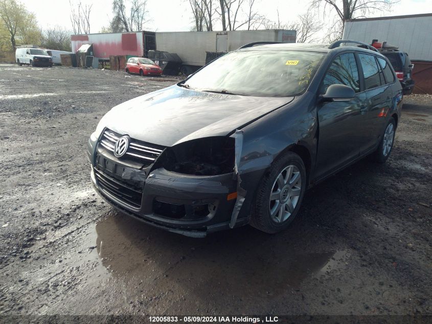 2009 Volkswagen Jetta Wagon VIN: 3VWKL81K69M261414 Lot: 12005833