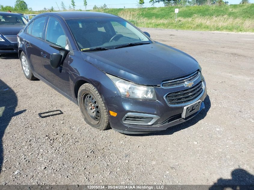 2015 Chevrolet Cruze VIN: 1G1PL5SH6F7153660 Lot: 12005834