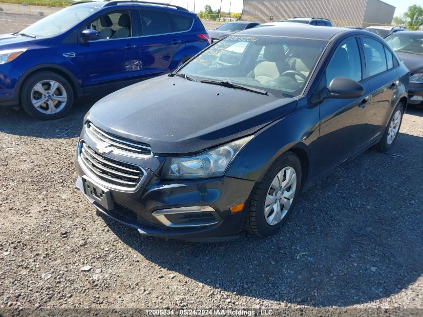 2015 Chevrolet Cruze VIN: 1G1PL5SH6F7153660 Lot: 12005834