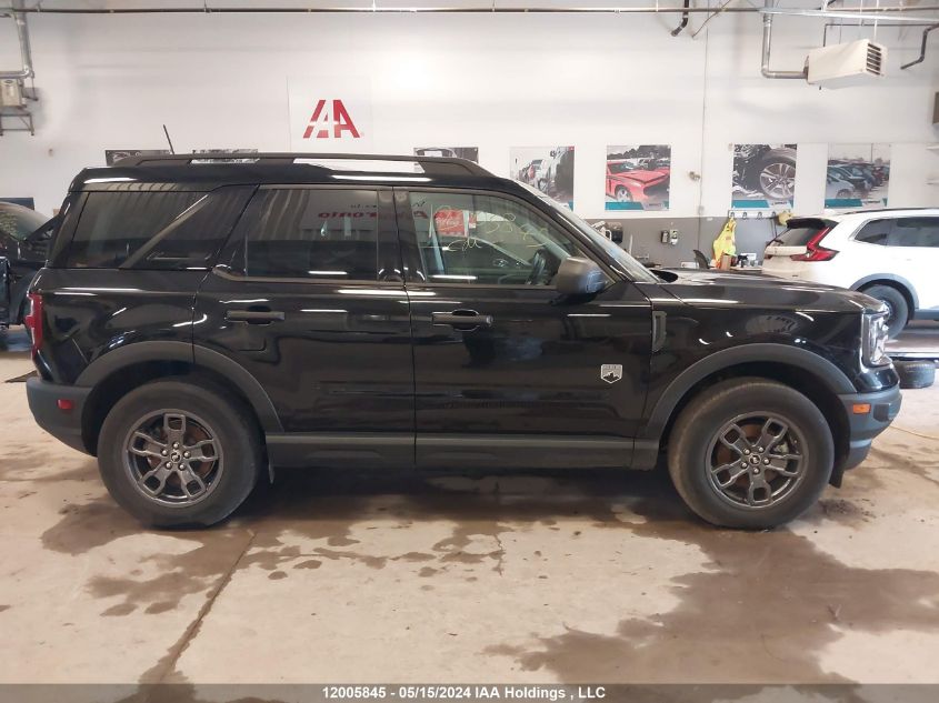 2021 Ford Bronco Sport Big Bend VIN: 3FMCR9B60MRA41500 Lot: 12005845