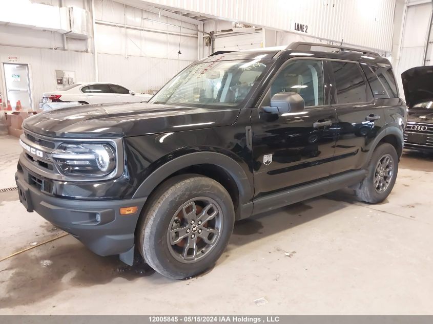 2021 Ford Bronco Sport Big Bend VIN: 3FMCR9B60MRA41500 Lot: 12005845