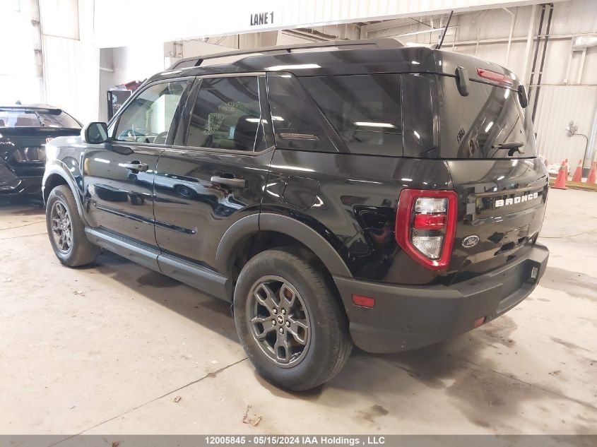 2021 Ford Bronco Sport Big Bend VIN: 3FMCR9B60MRA41500 Lot: 12005845