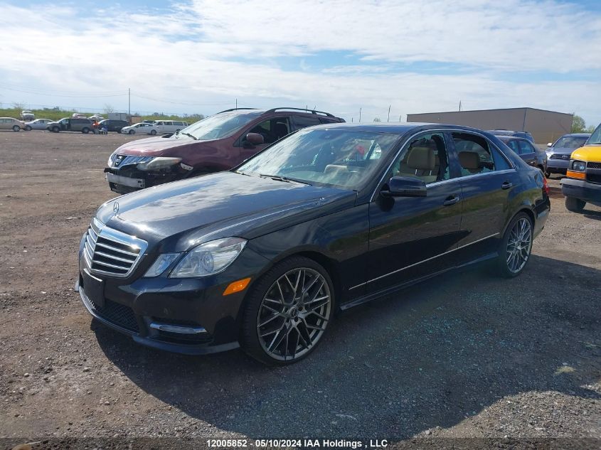 2013 Mercedes-Benz E-Class VIN: WDDHF8BB0DA662987 Lot: 12005852