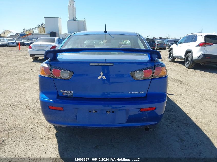 2011 Mitsubishi Lancer VIN: JA32U2FU4BU610870 Lot: 12005857